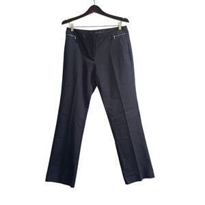 7th Avenue New York & Company  womens dress crops pants sz 8 dark navy blue